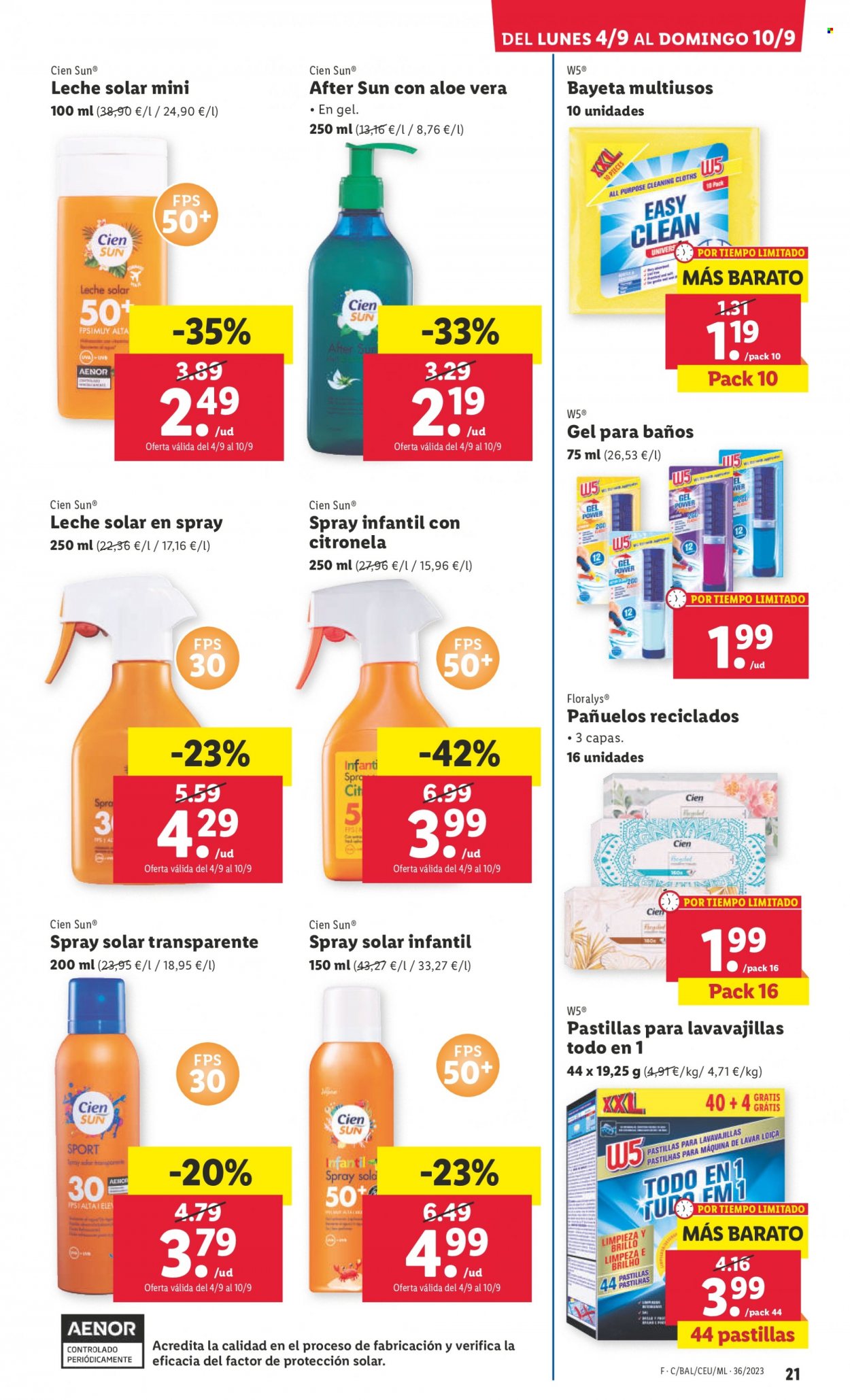 Folleto Lidl - 04/09/23 - 10/09/23. Página 21