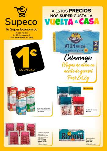 Folleto actual Supeco - 31/08/23 - 27/09/23.