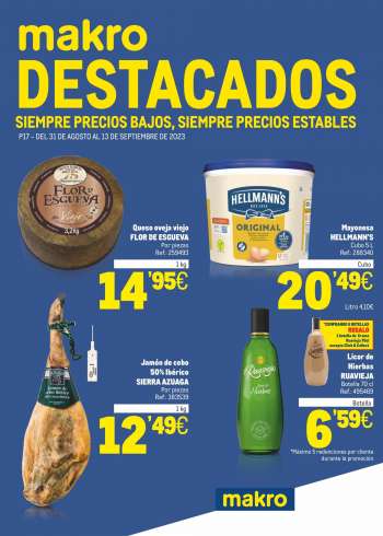 Folleto actual Makro - 31/08/23 - 13/09/23.