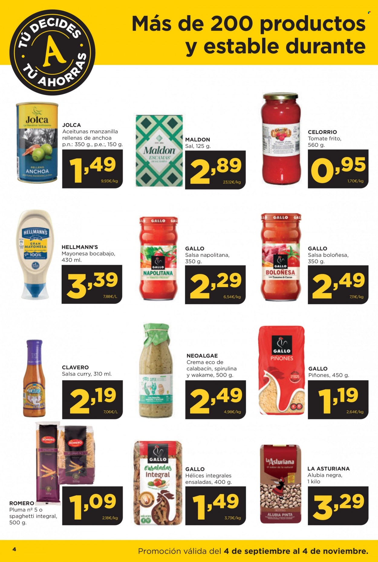 Folleto Alimerka - 04/09/23 - 04/11/23. Página 4