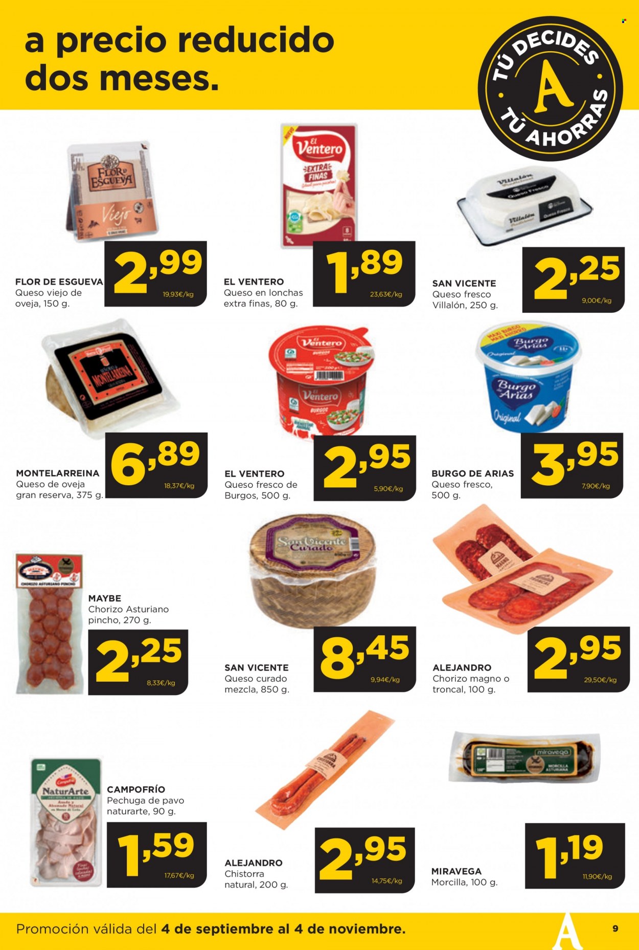 Folleto Alimerka - 04/09/23 - 04/11/23. Página 9