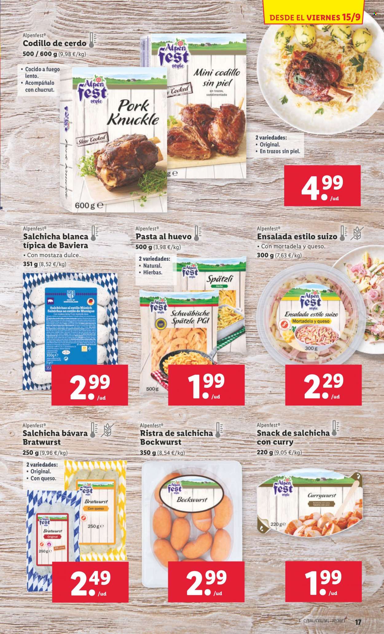 Folleto Lidl - 11/09/23 - 17/09/23. Página 17