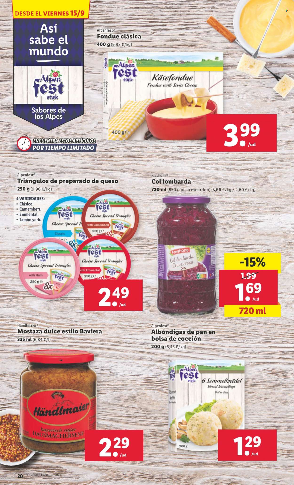 Folleto Lidl - 11/09/23 - 17/09/23. Página 20