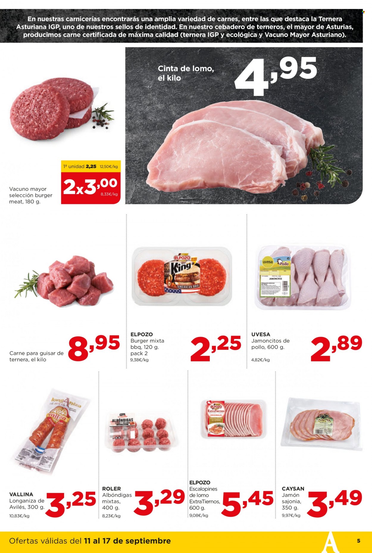 Folleto Alimerka - 11/09/23 - 17/09/23. Página 5
