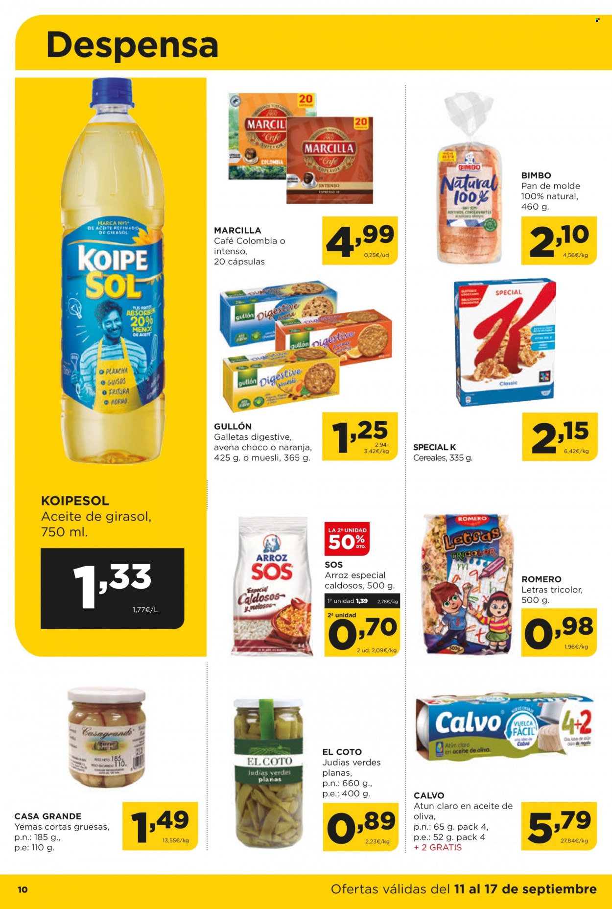 Folleto Alimerka - 11/09/23 - 17/09/23. Página 10