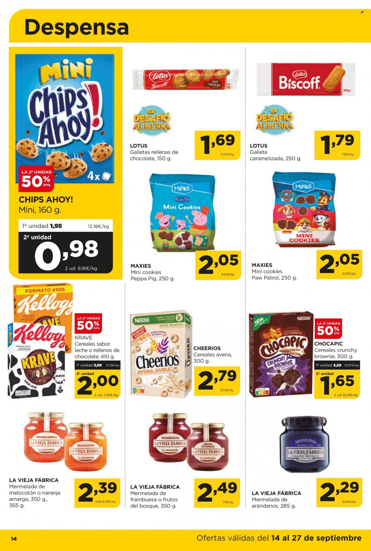 Folleto Alimerka - 14/09/23 - 27/09/23. Página 14