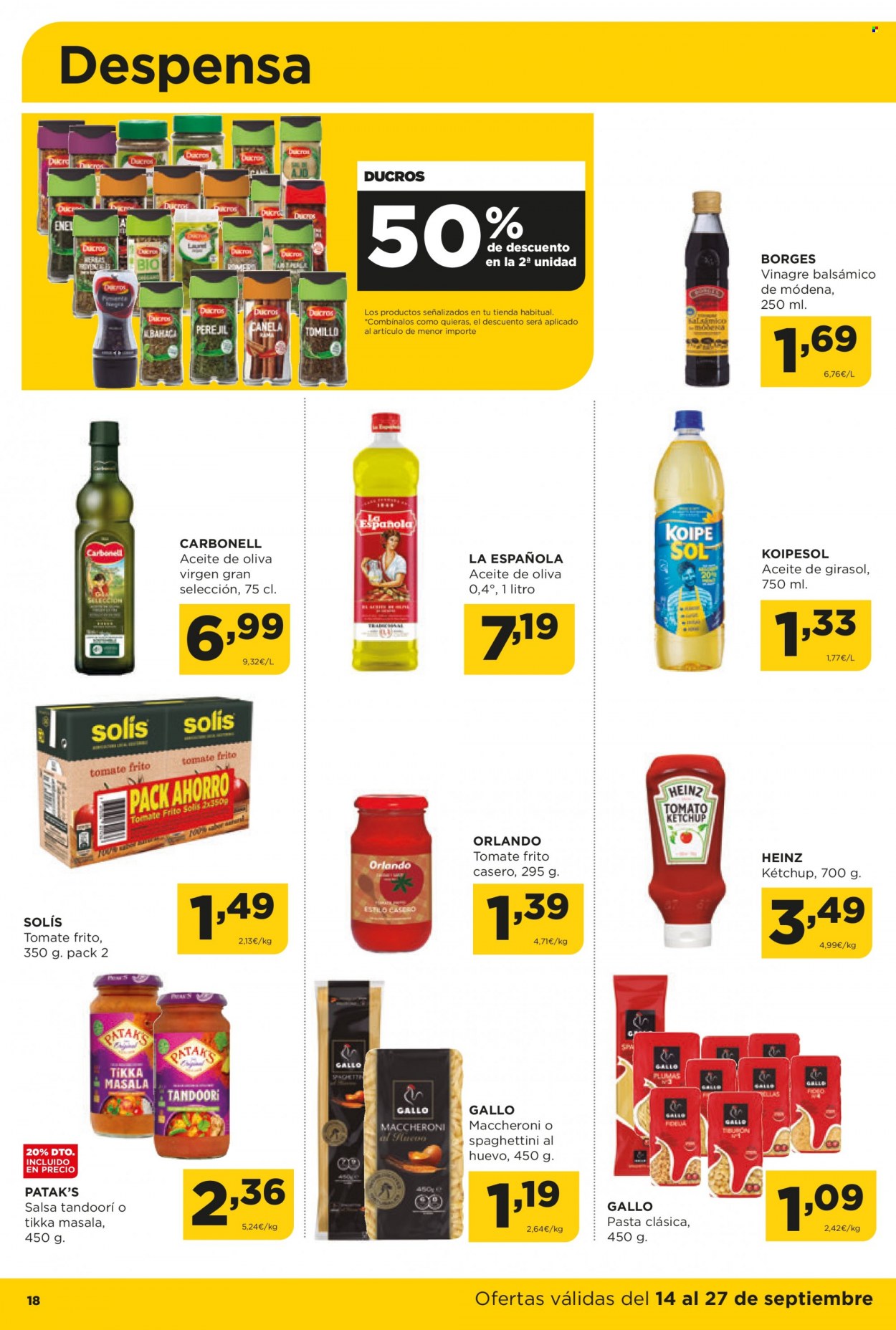 Folleto Alimerka - 14/09/23 - 27/09/23. Página 18