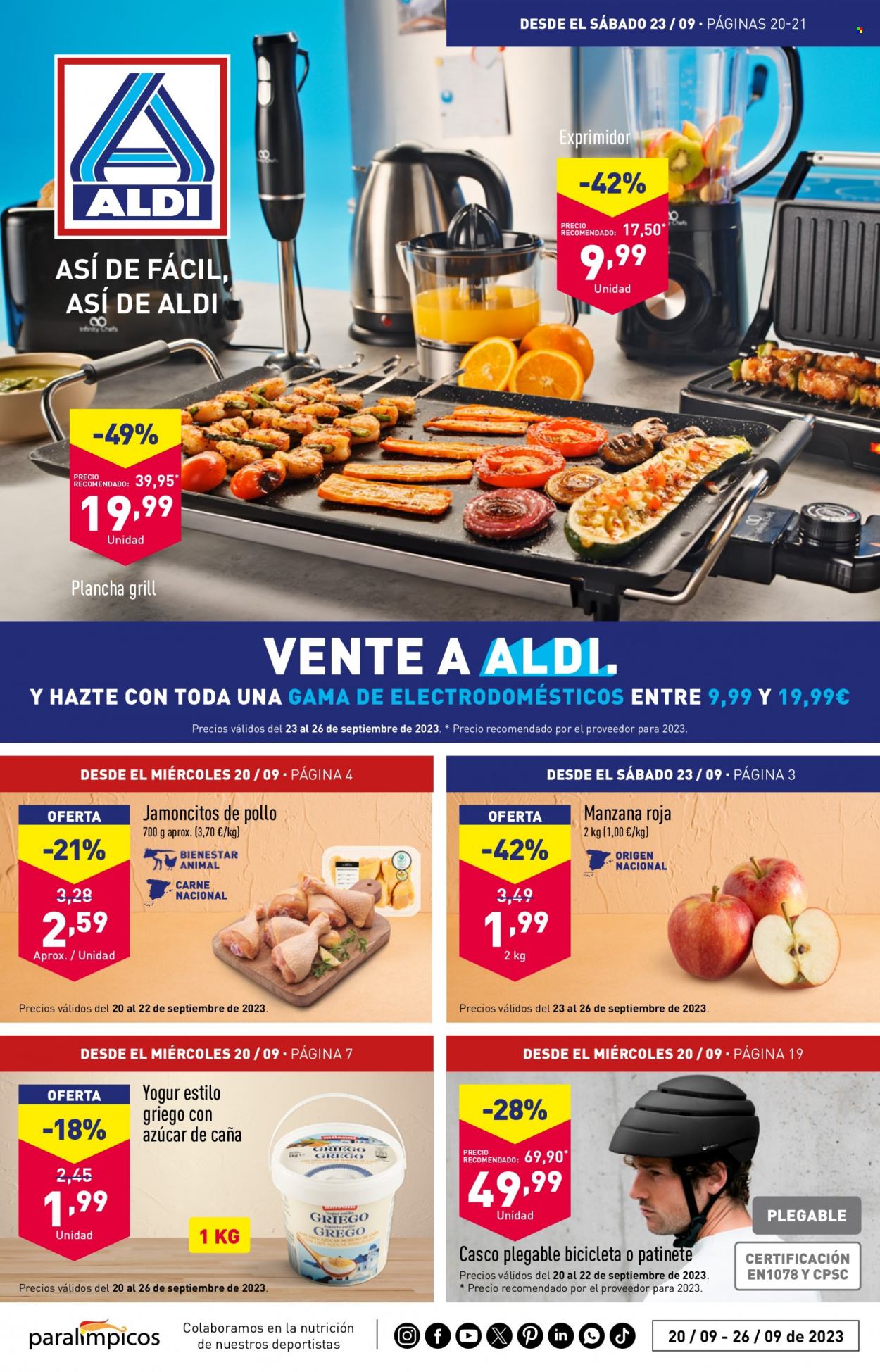 Folleto Aldi - 20/09/23 - 26/09/23. Página 1
