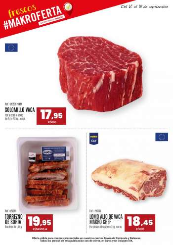 Folleto actual Makro - 12/09/23 - 18/09/23.