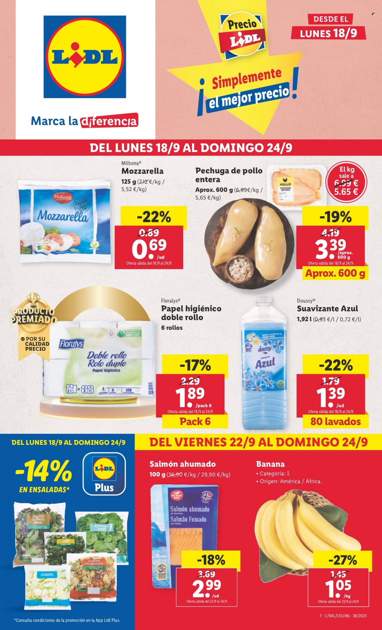 Folleto Lidl - 18/09/23 - 24/09/23. Página 1