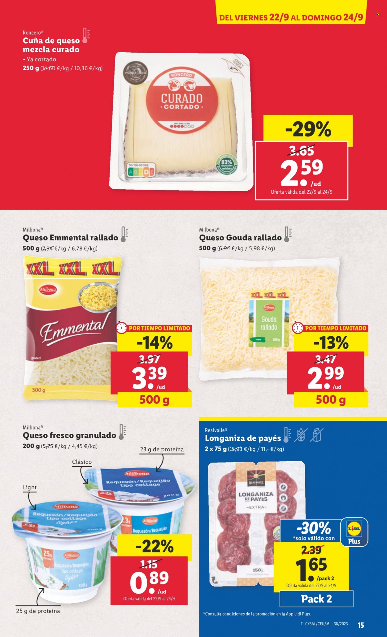 Folleto Lidl - 18/09/23 - 24/09/23. Página 15