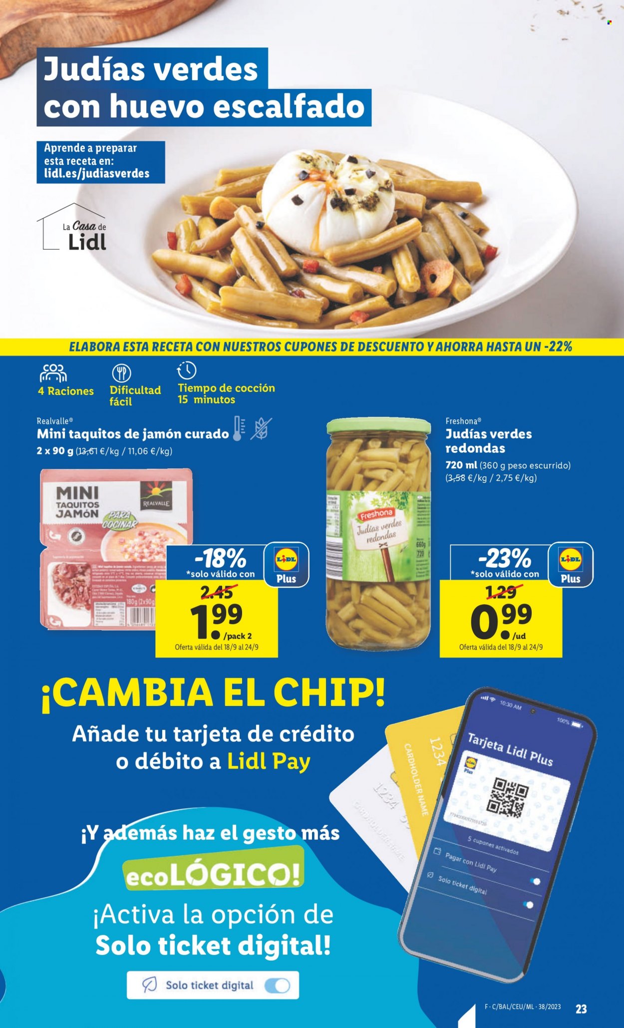 Folleto Lidl - 18/09/23 - 24/09/23. Página 23