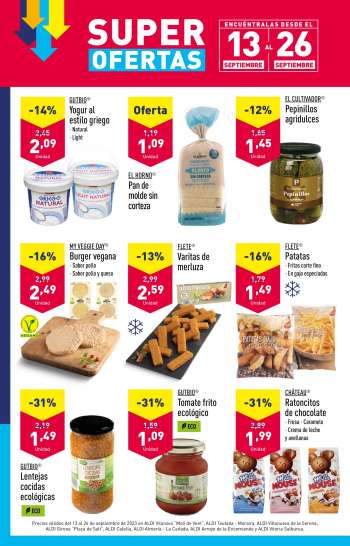 Folleto actual Aldi - 13/09/23 - 26/09/23.