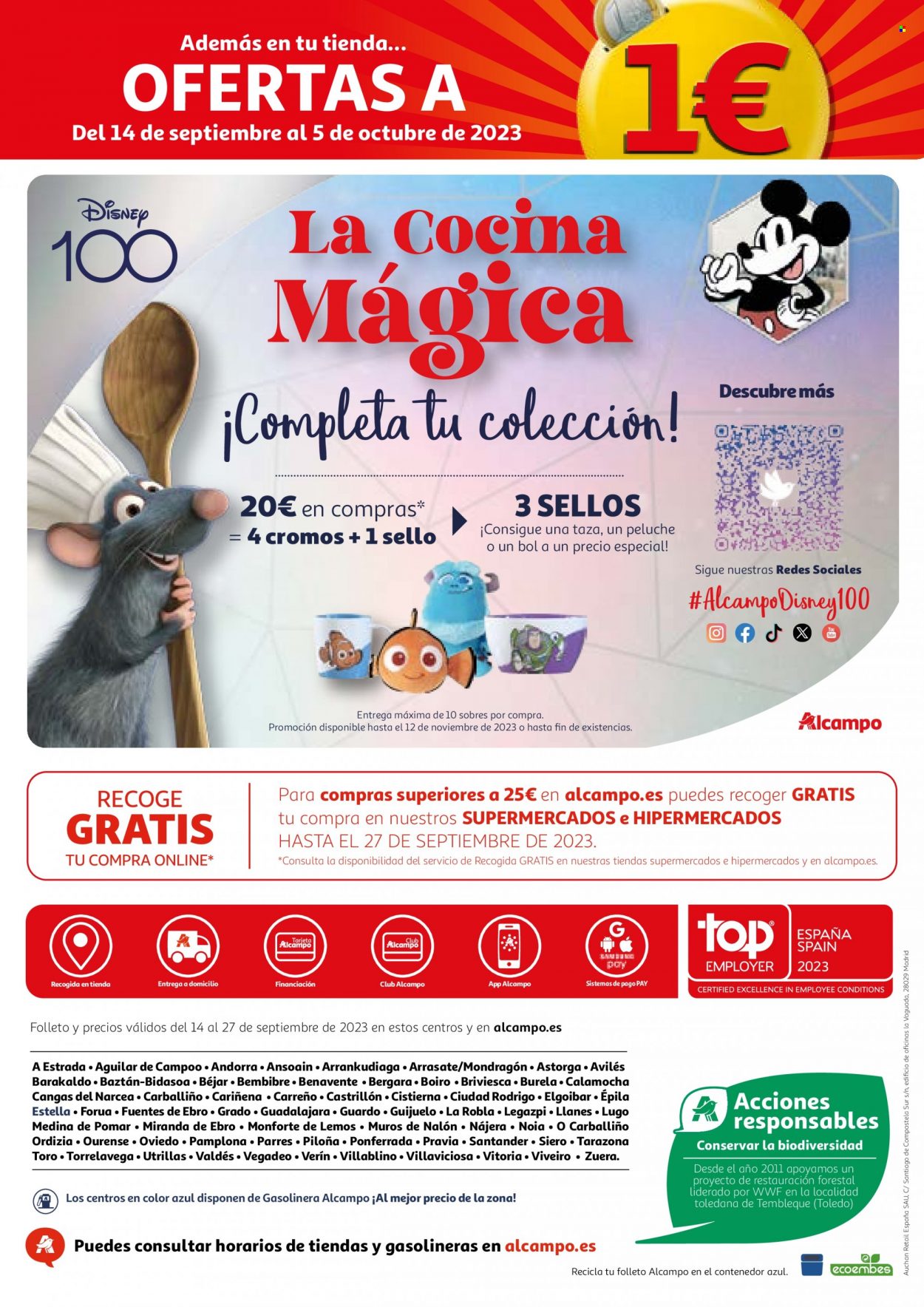 Folleto Alcampo - 14/09/23 - 27/09/23. Página 8