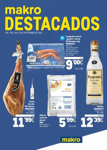 Folleto actual Makro - 14/09/23 - 27/09/23.