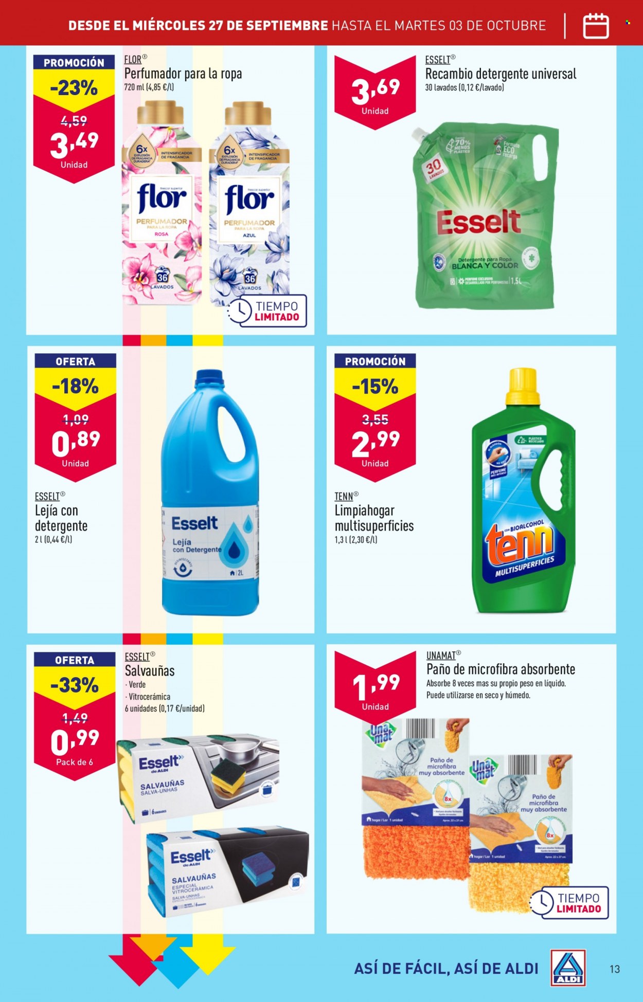 Folleto Aldi - 27/09/23 - 03/10/23. Página 13