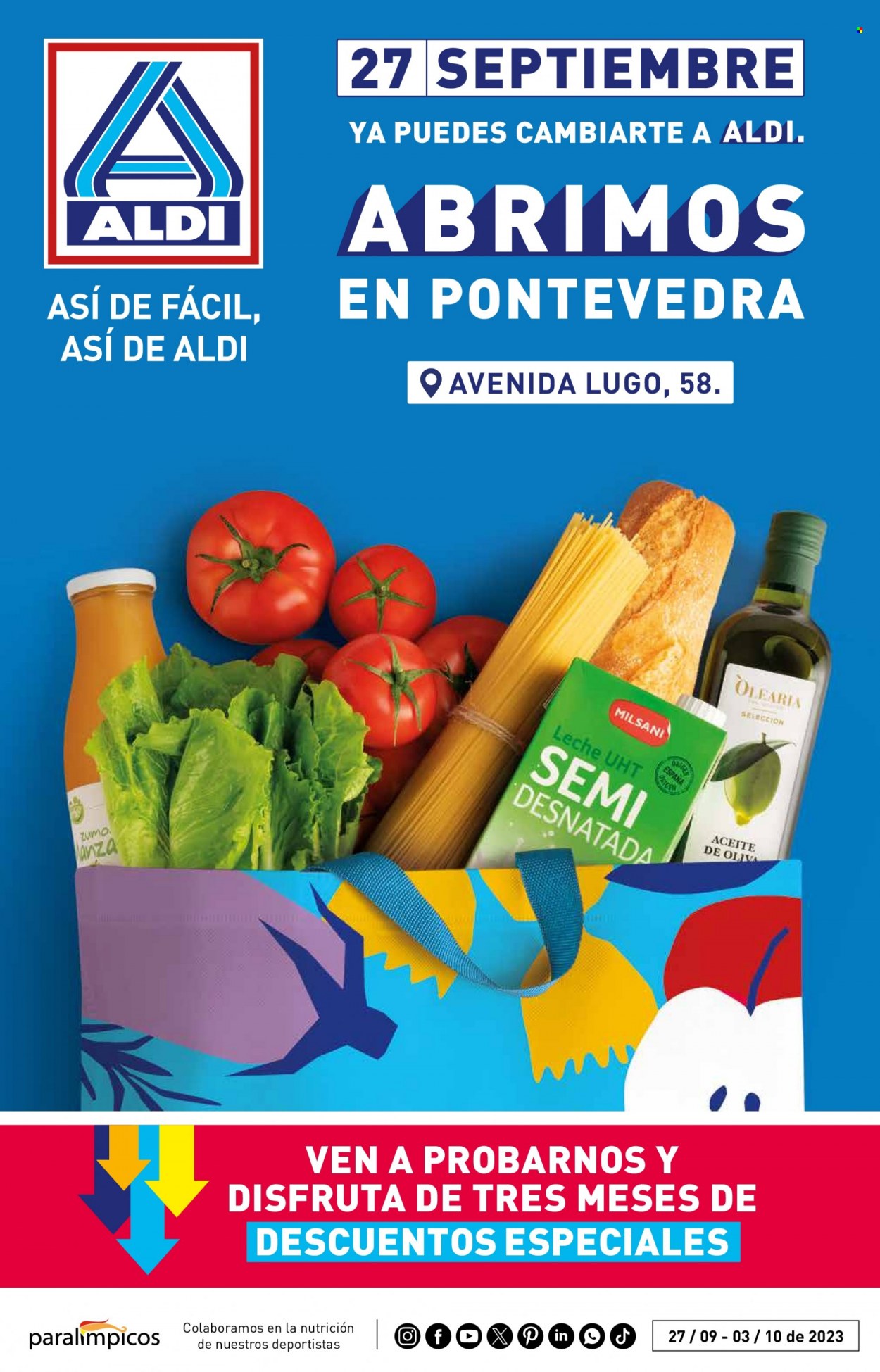 Folleto Aldi - 27/09/23 - 03/10/23. Página 1