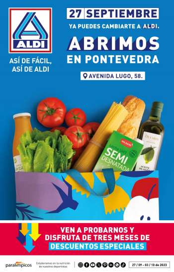 Folleto actual Aldi - 27/09/23 - 03/10/23.