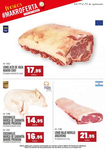 Folleto actual Makro - 19/09/23 - 25/09/23.