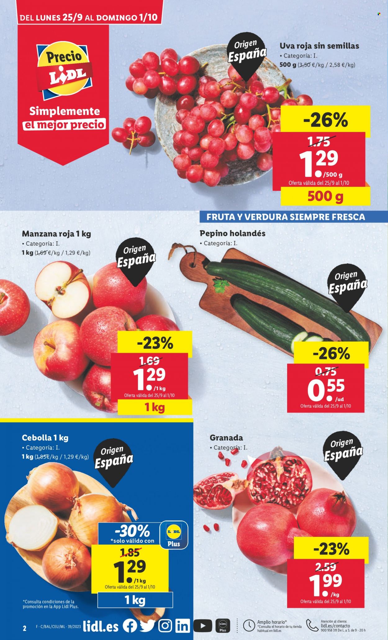 Folleto Lidl - 25/09/23 - 01/10/23. Página 2