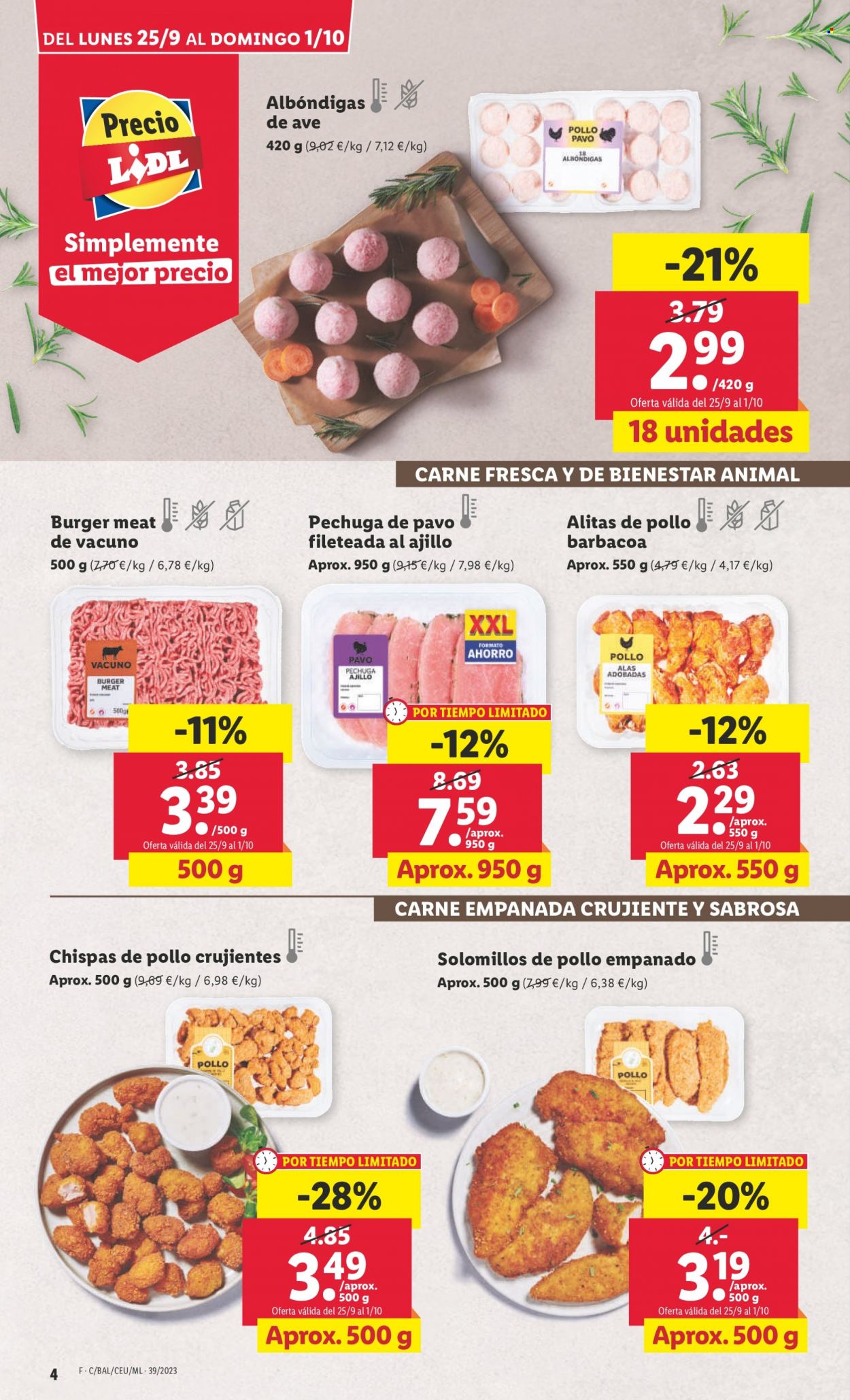 Folleto Lidl - 25/09/23 - 01/10/23. Página 4