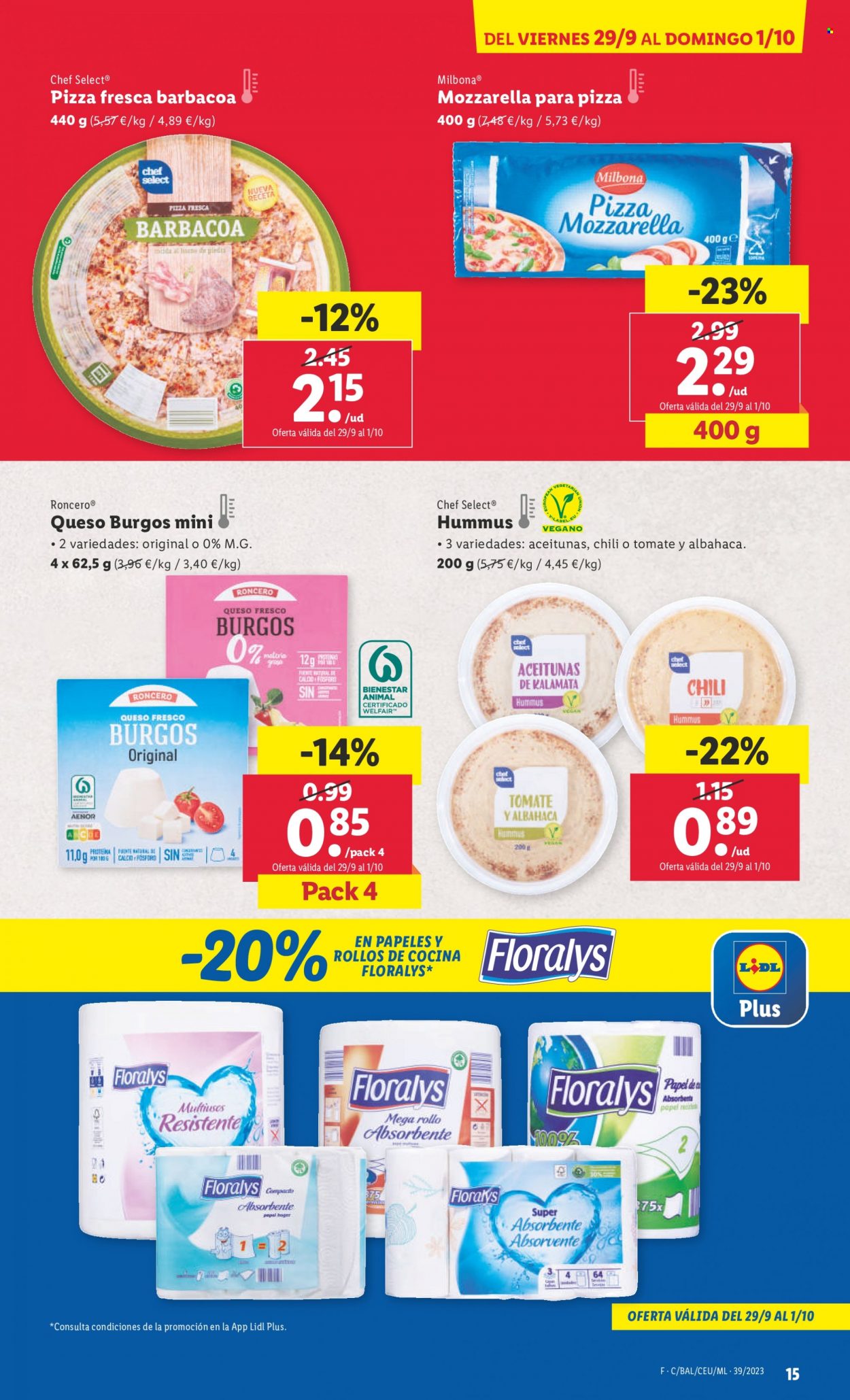 Folleto Lidl - 25/09/23 - 01/10/23. Página 15