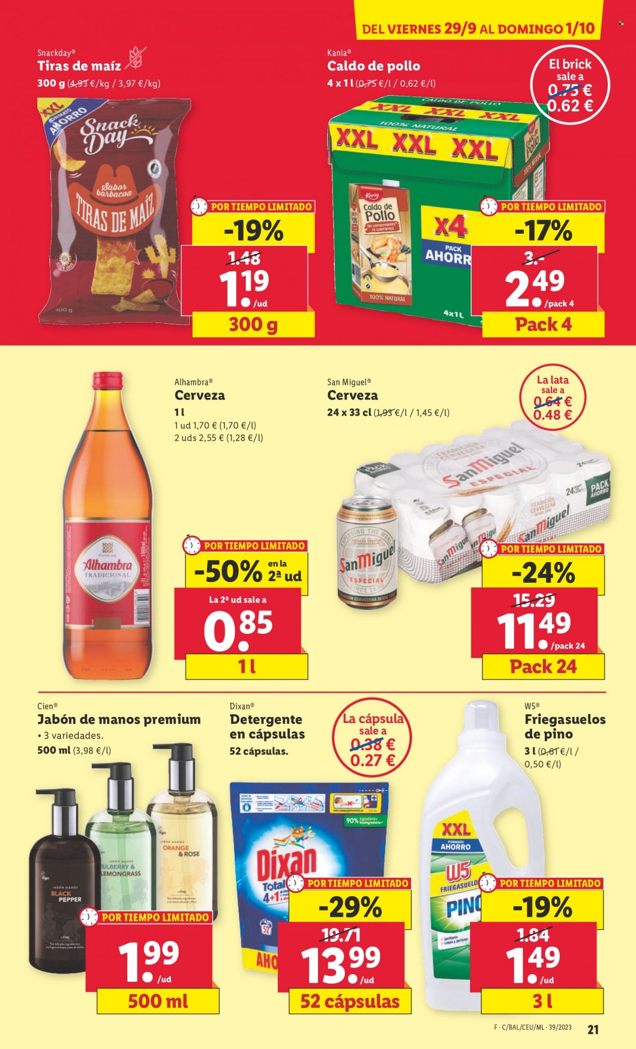 Folleto Lidl - 25/09/23 - 01/10/23. Página 21