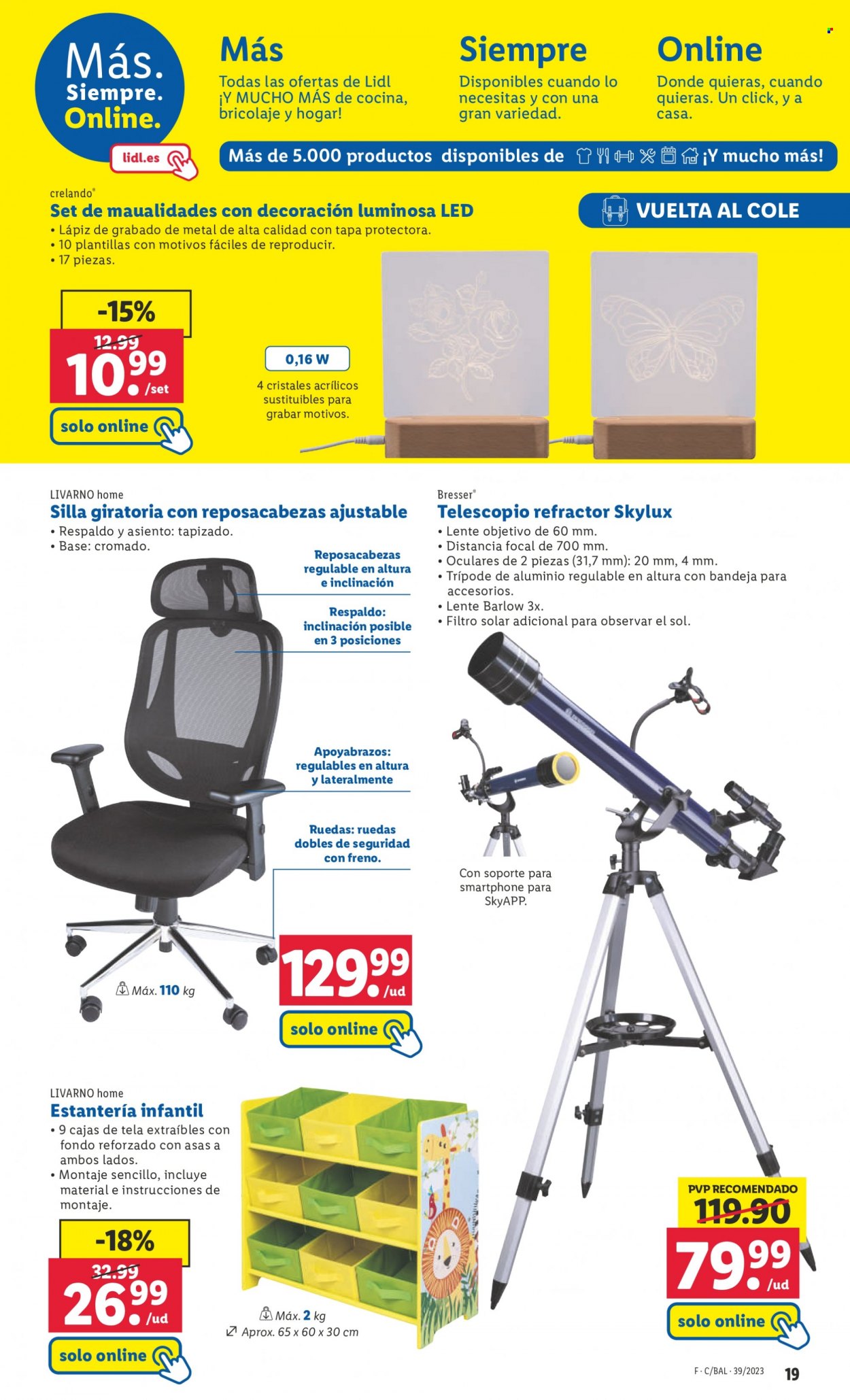 Folleto Lidl - 25/09/23 - 01/10/23. Página 43