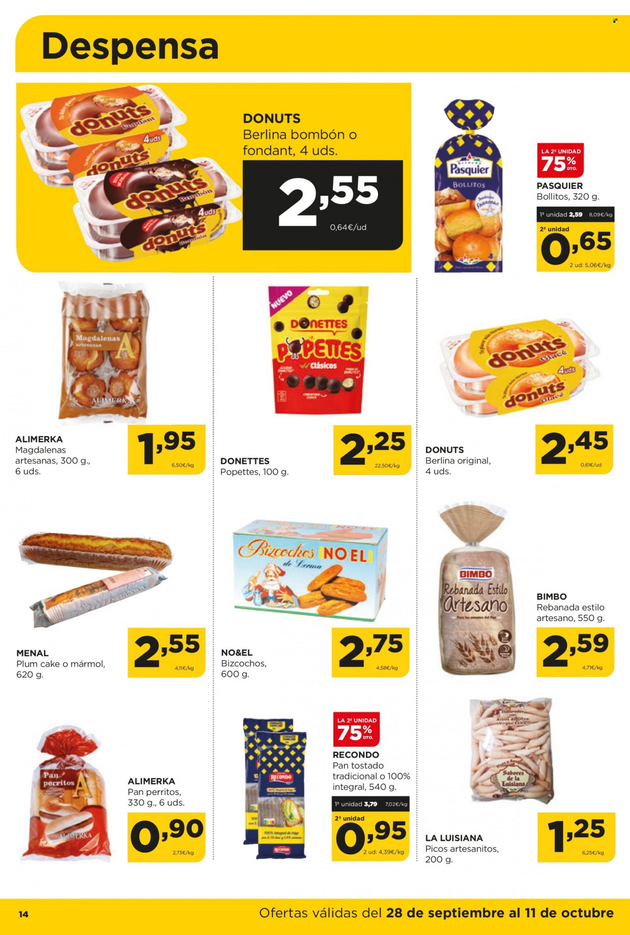 Folleto Alimerka - 28/09/23 - 11/10/23. Página 14