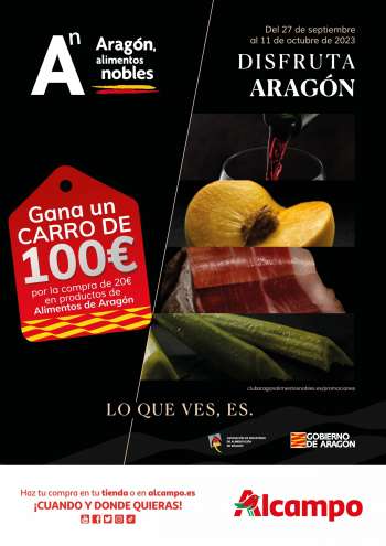 Folleto actual Alcampo - 27/09/23 - 11/10/23.