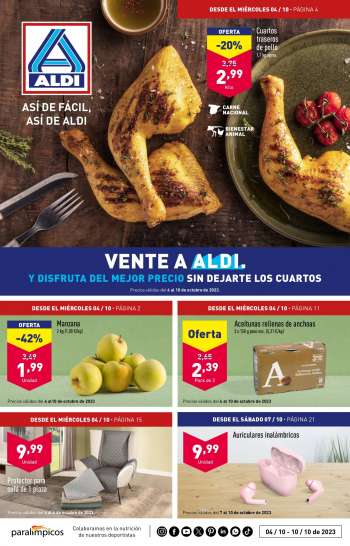 Folleto actual Aldi - 04/10/23 - 10/10/23.