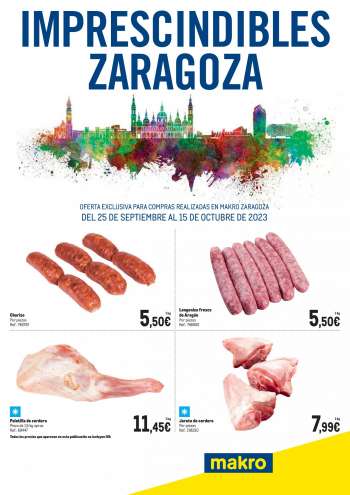 Folleto actual Makro - 25/09/23 - 15/10/23.