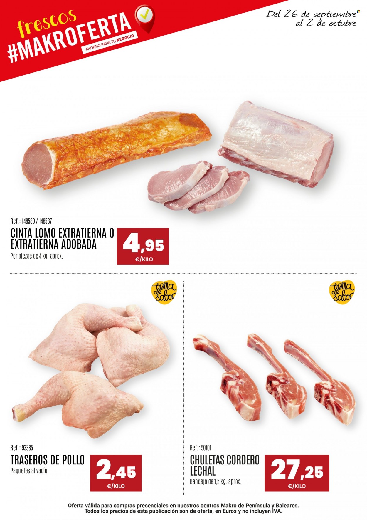 Folleto Makro - 26/09/23 - 02/10/23. Página 2