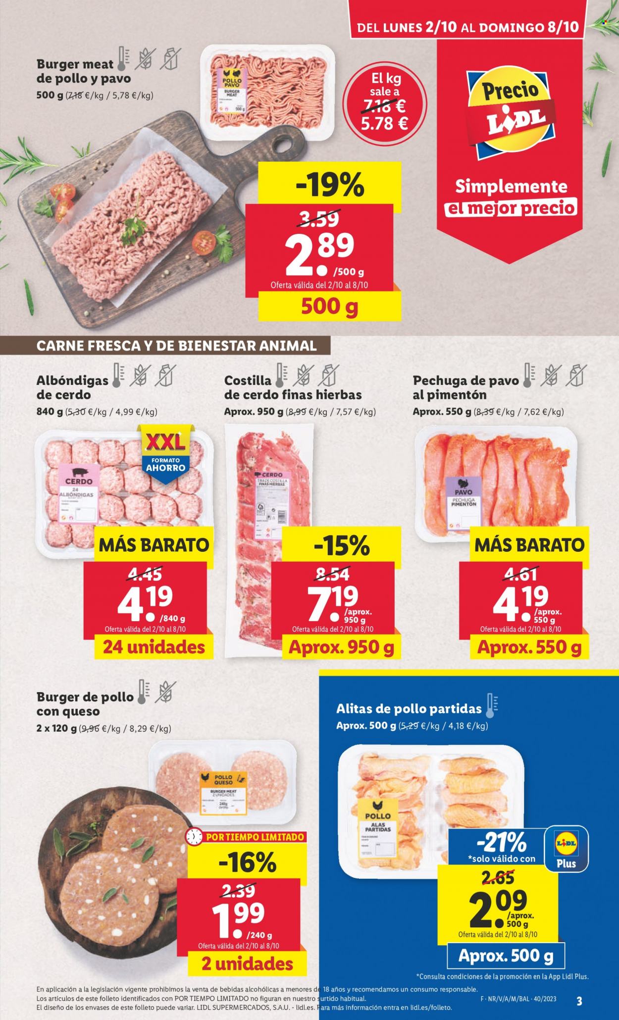 Folleto Lidl - 02/10/23 - 08/10/23. Página 3