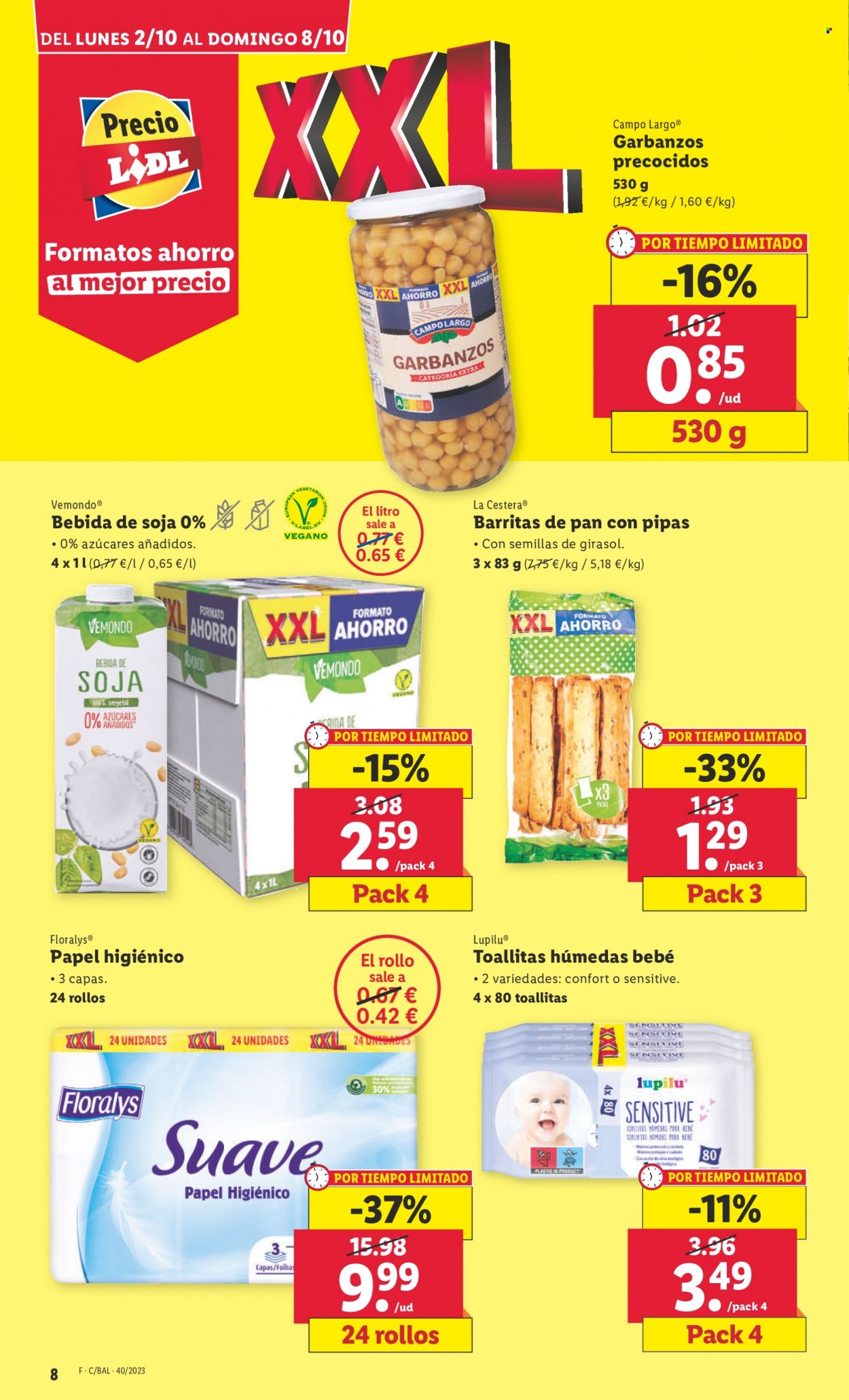 Folleto Lidl - 02/10/23 - 08/10/23. Página 8