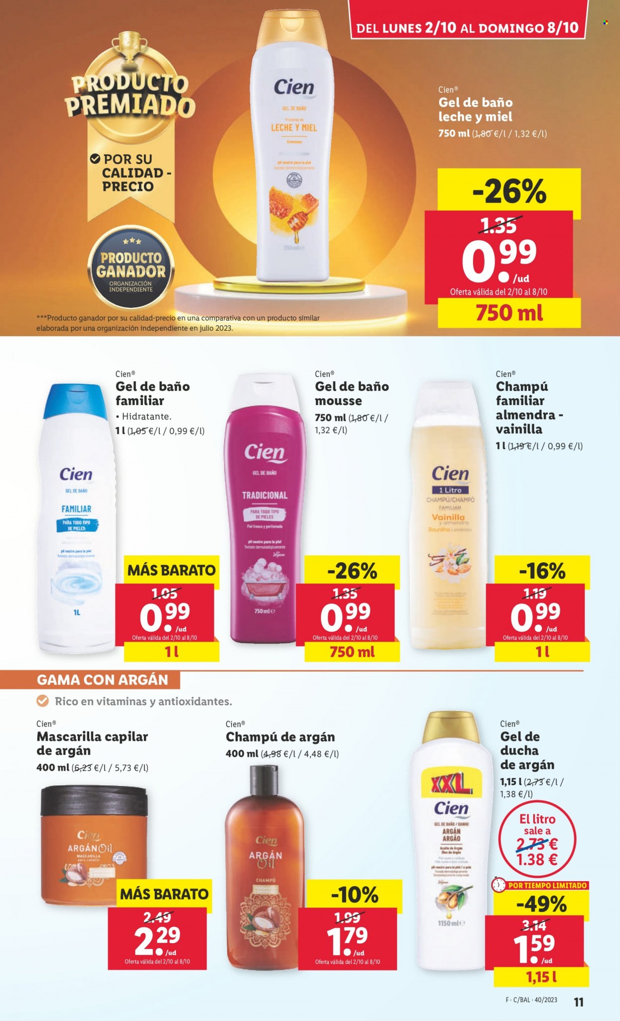 Folleto Lidl - 02/10/23 - 08/10/23. Página 11
