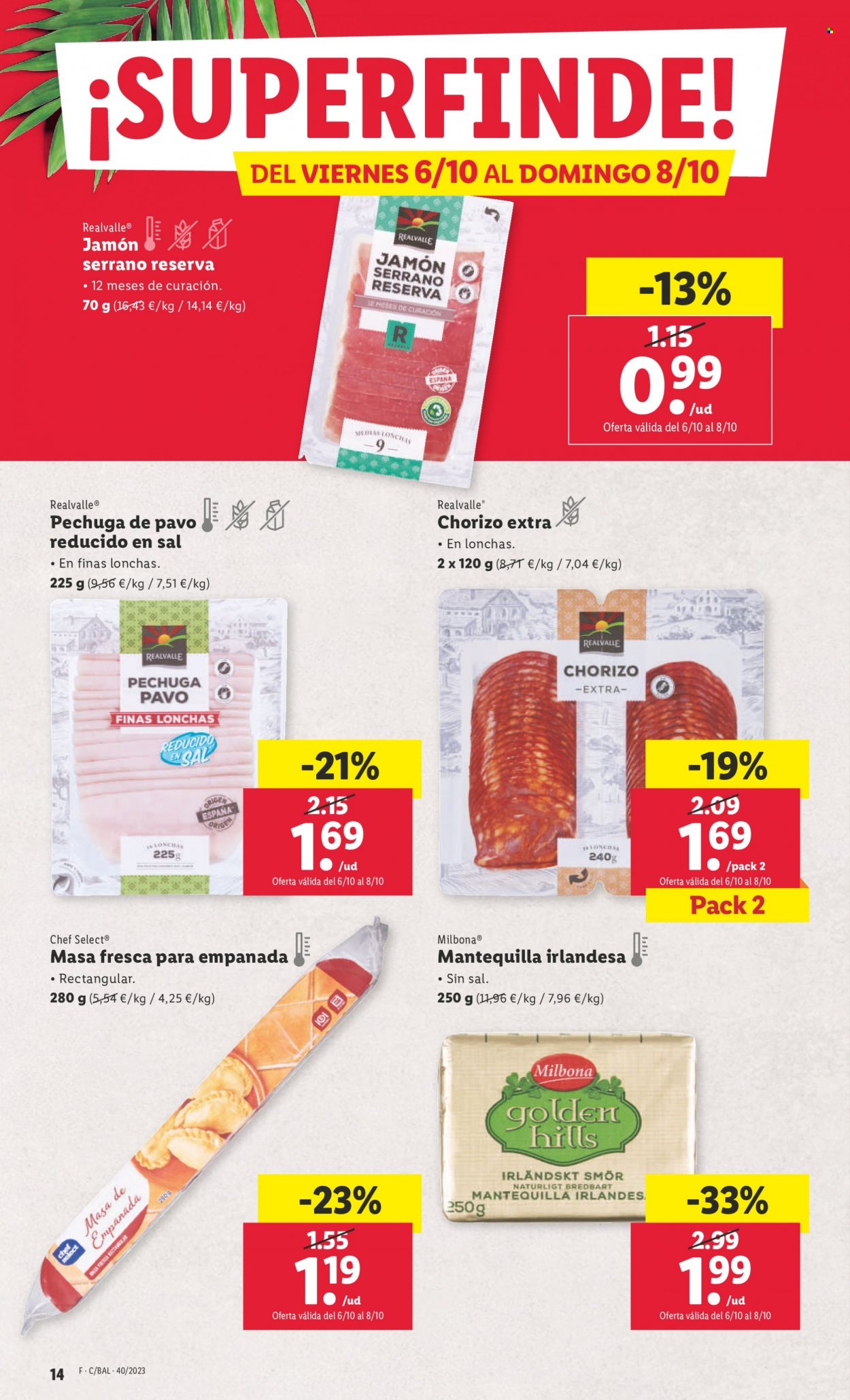 Folleto Lidl - 02/10/23 - 08/10/23. Página 14