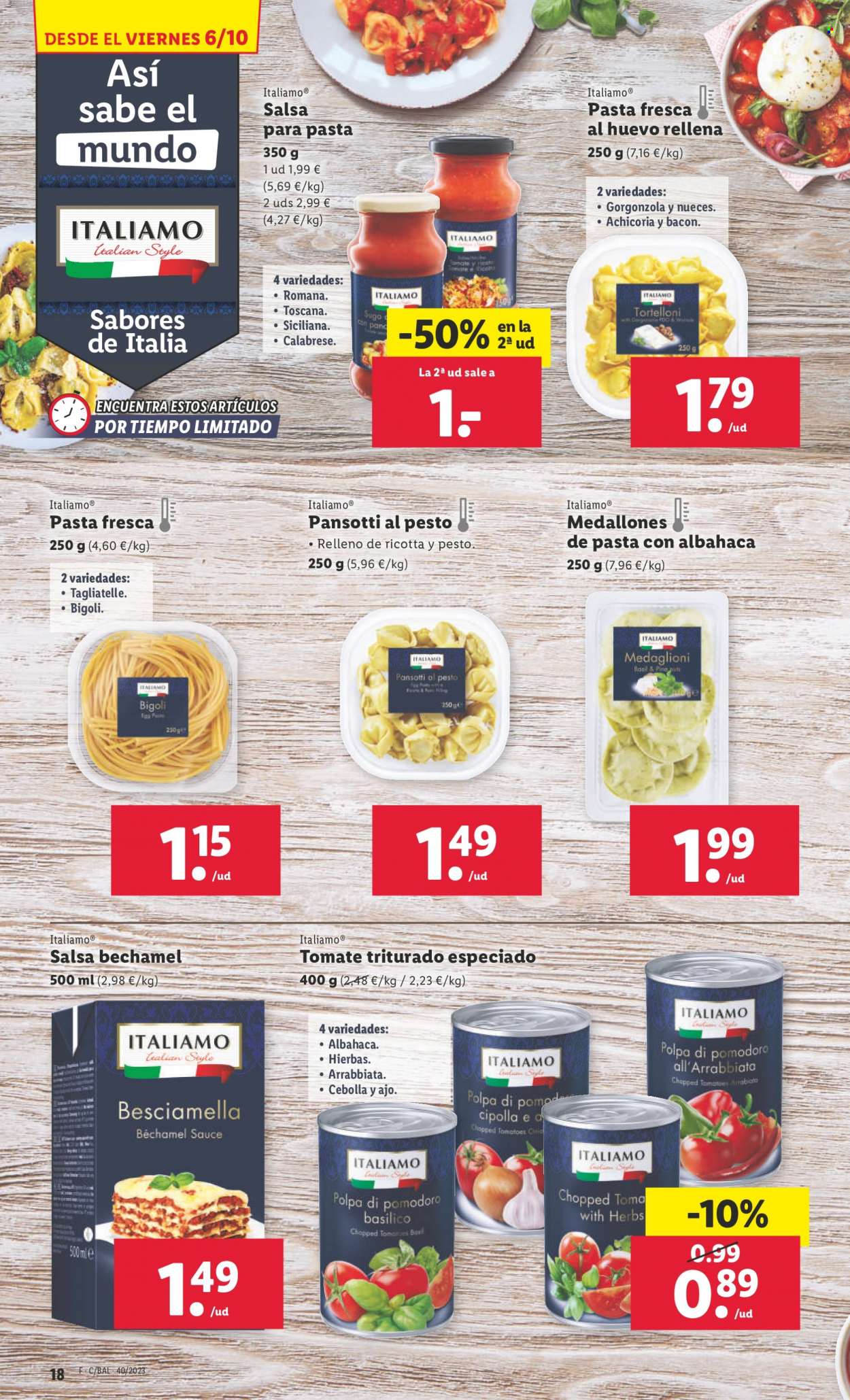Folleto Lidl - 02/10/23 - 08/10/23. Página 18