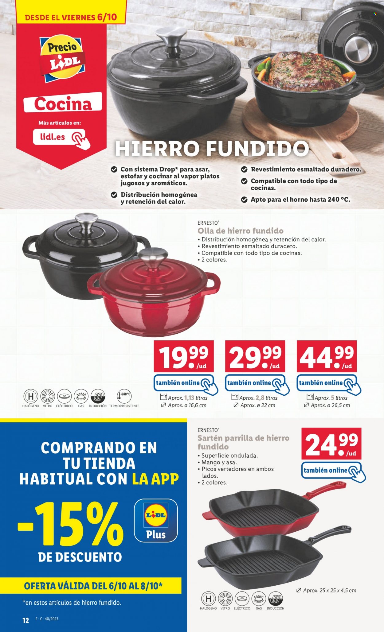 Folleto Lidl - 02/10/23 - 08/10/23. Página 38