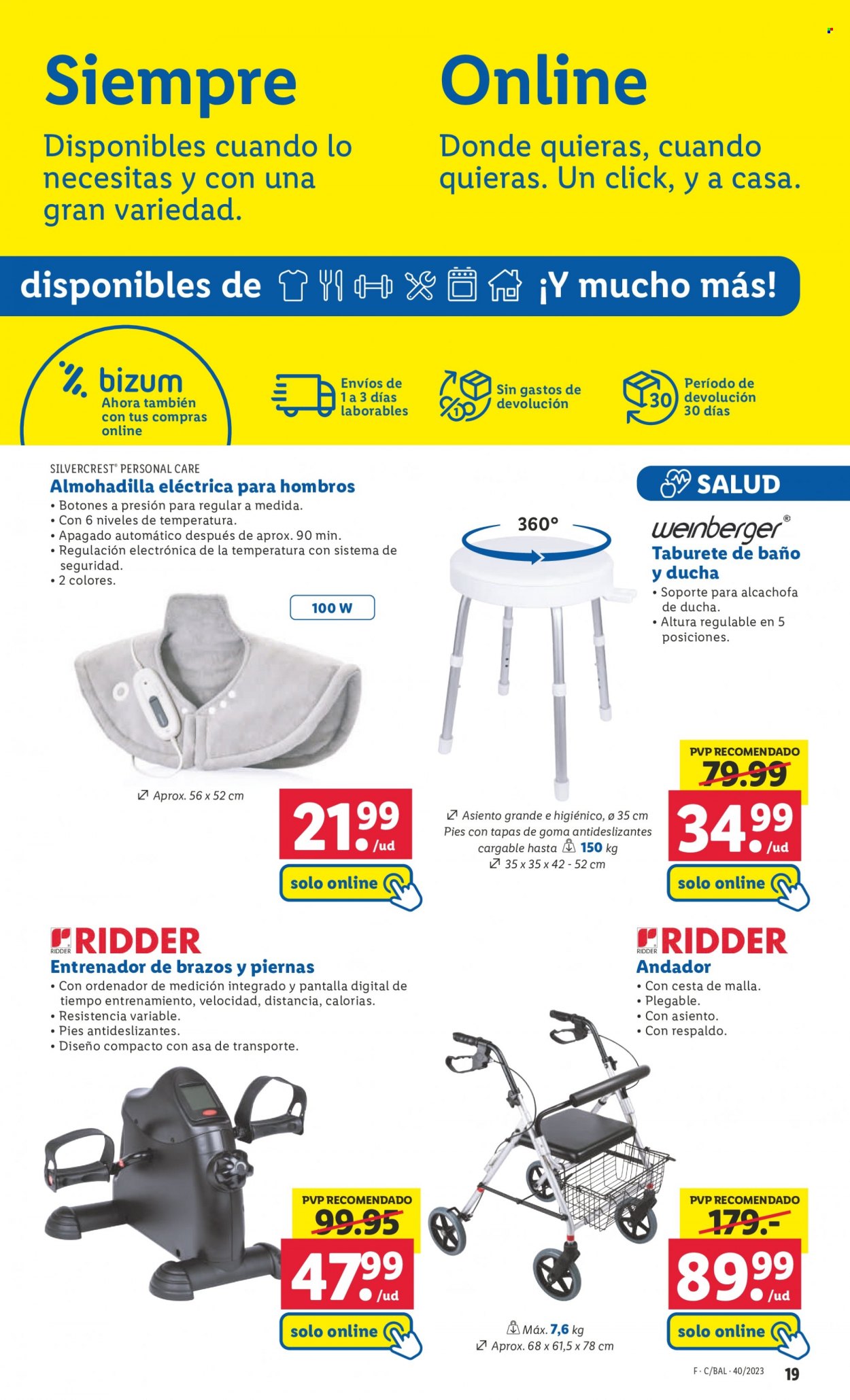 Folleto Lidl - 02/10/23 - 08/10/23. Página 45