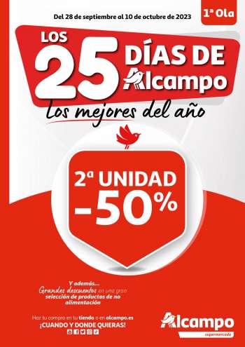 Folleto actual Alcampo - 28/09/23 - 10/10/23.