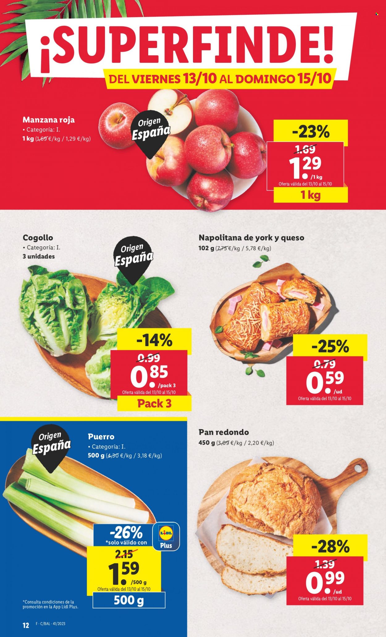 Folleto Lidl - 09/10/23 - 15/10/23. Página 12