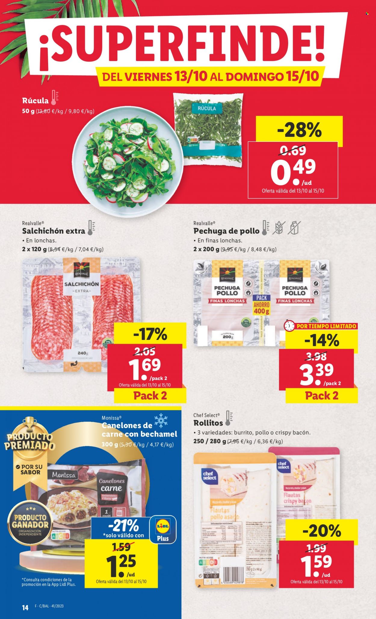 Folleto Lidl - 09/10/23 - 15/10/23. Página 14