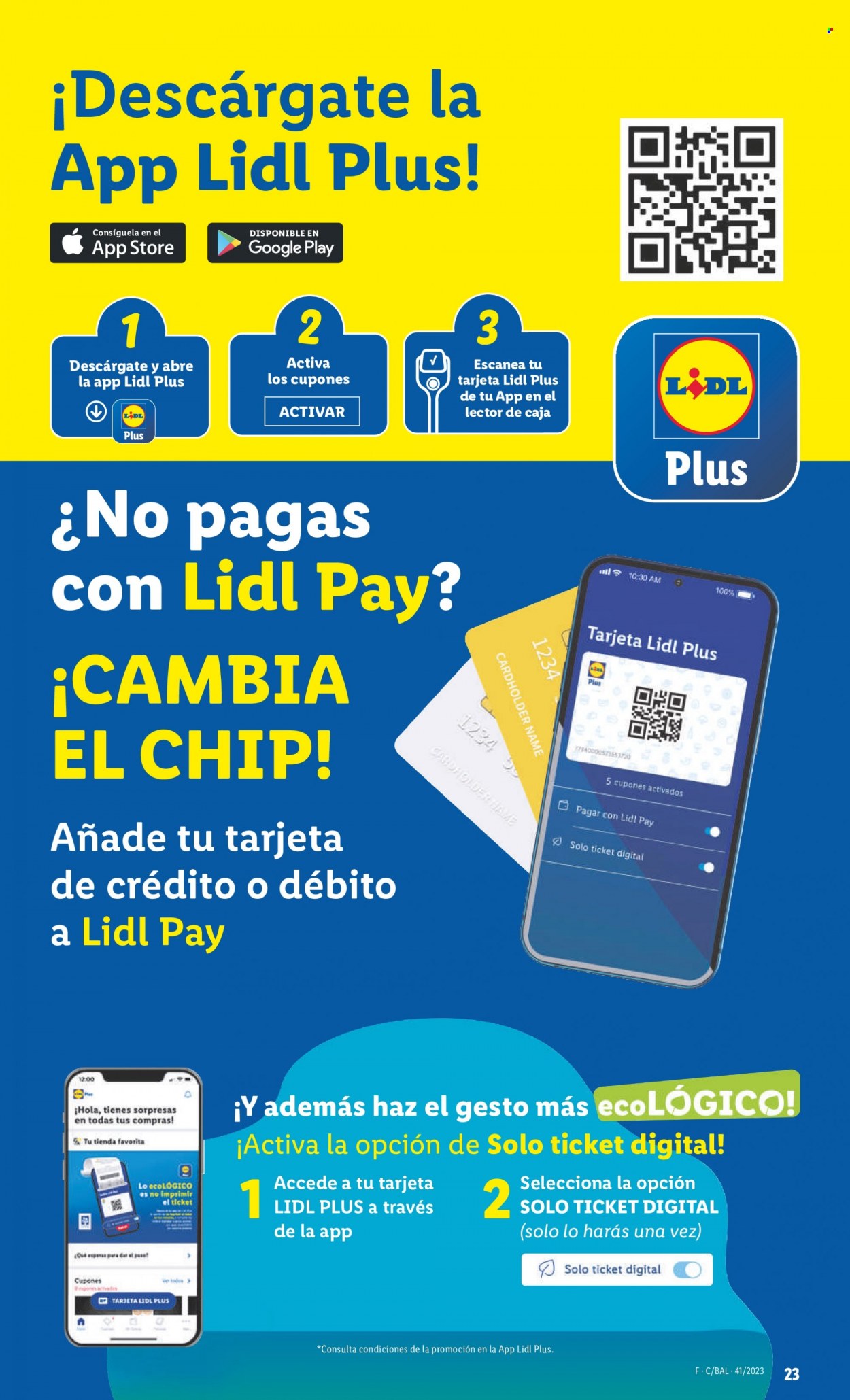 Folleto Lidl - 09/10/23 - 15/10/23. Página 23
