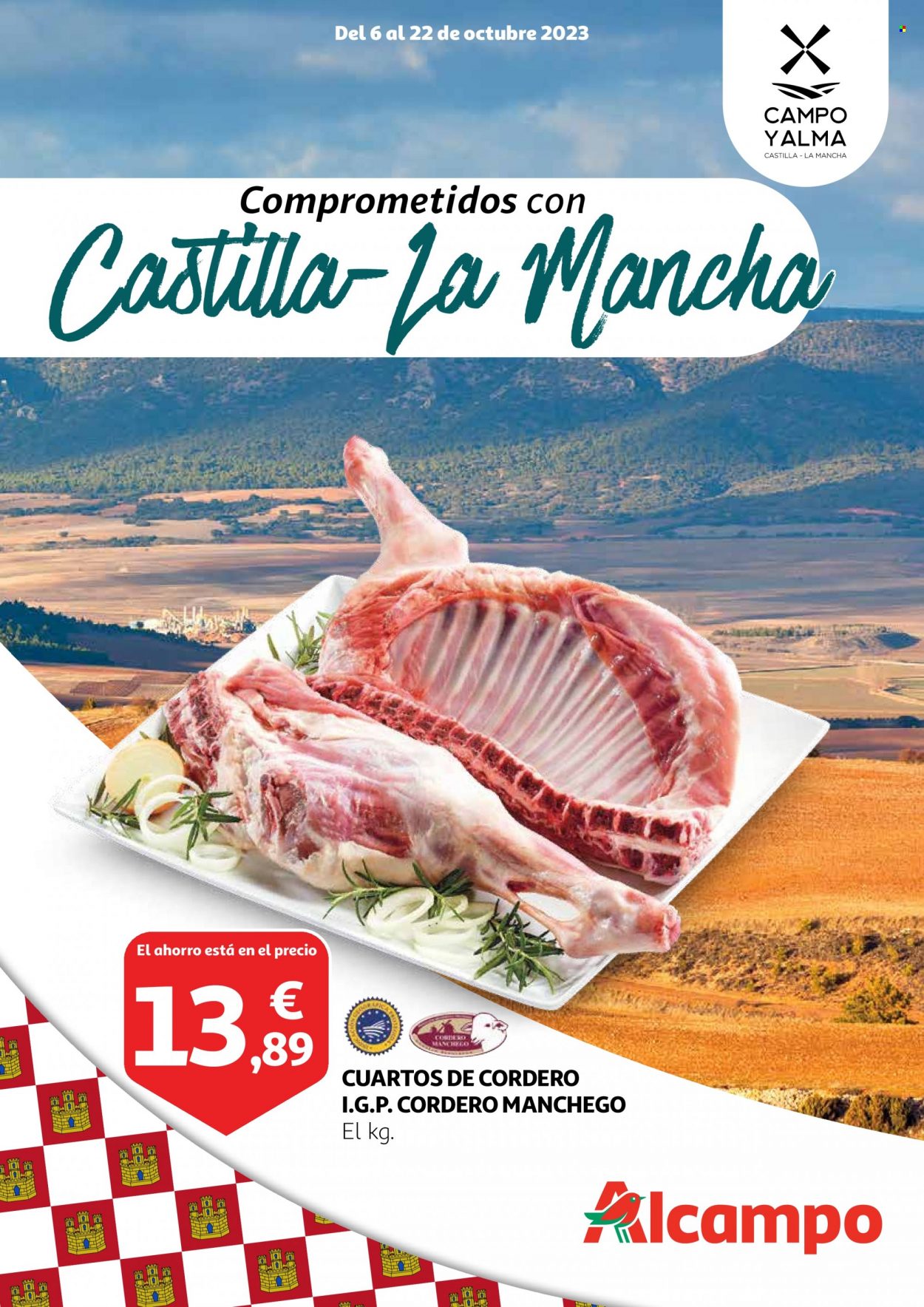 Folleto Alcampo - 06/10/23 - 22/10/23. Página 1