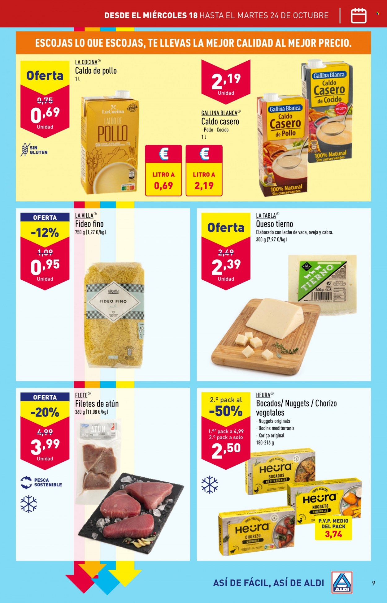 Folleto Aldi - 18/10/23 - 24/10/23. Página 9