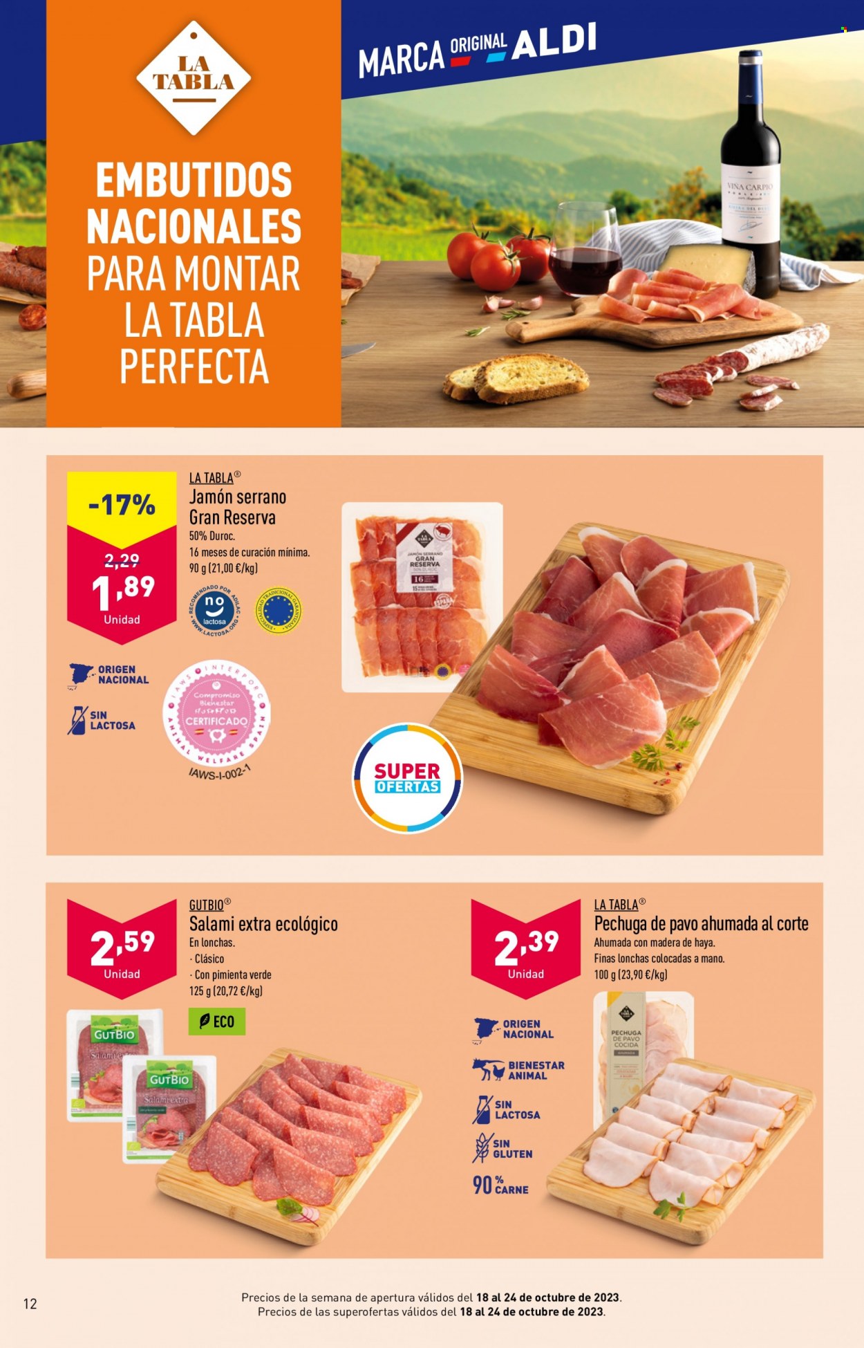 Folleto Aldi - 18/10/23 - 24/10/23. Página 12