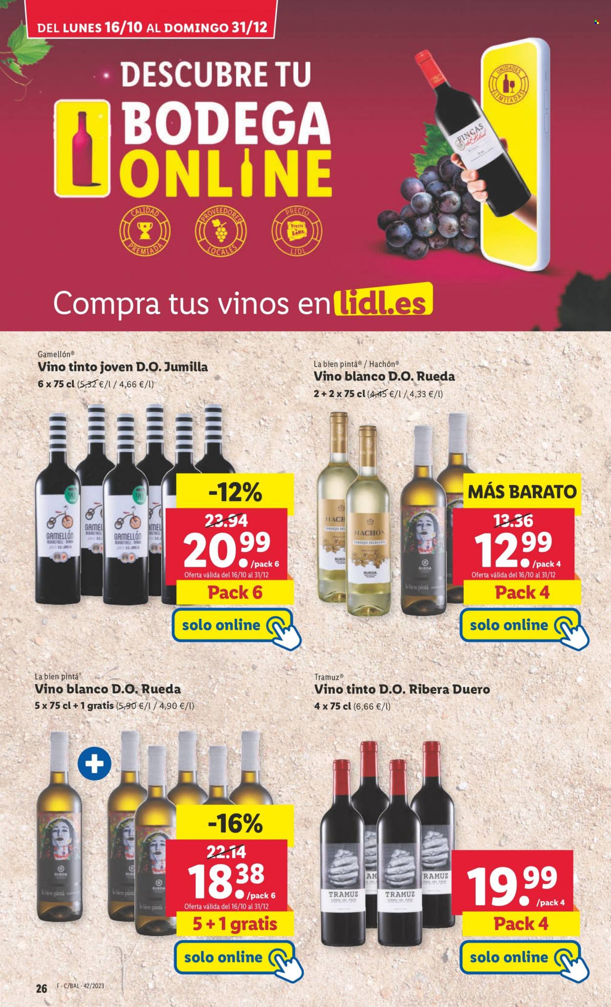 Folleto Lidl - 16/10/23 - 22/10/23. Página 26