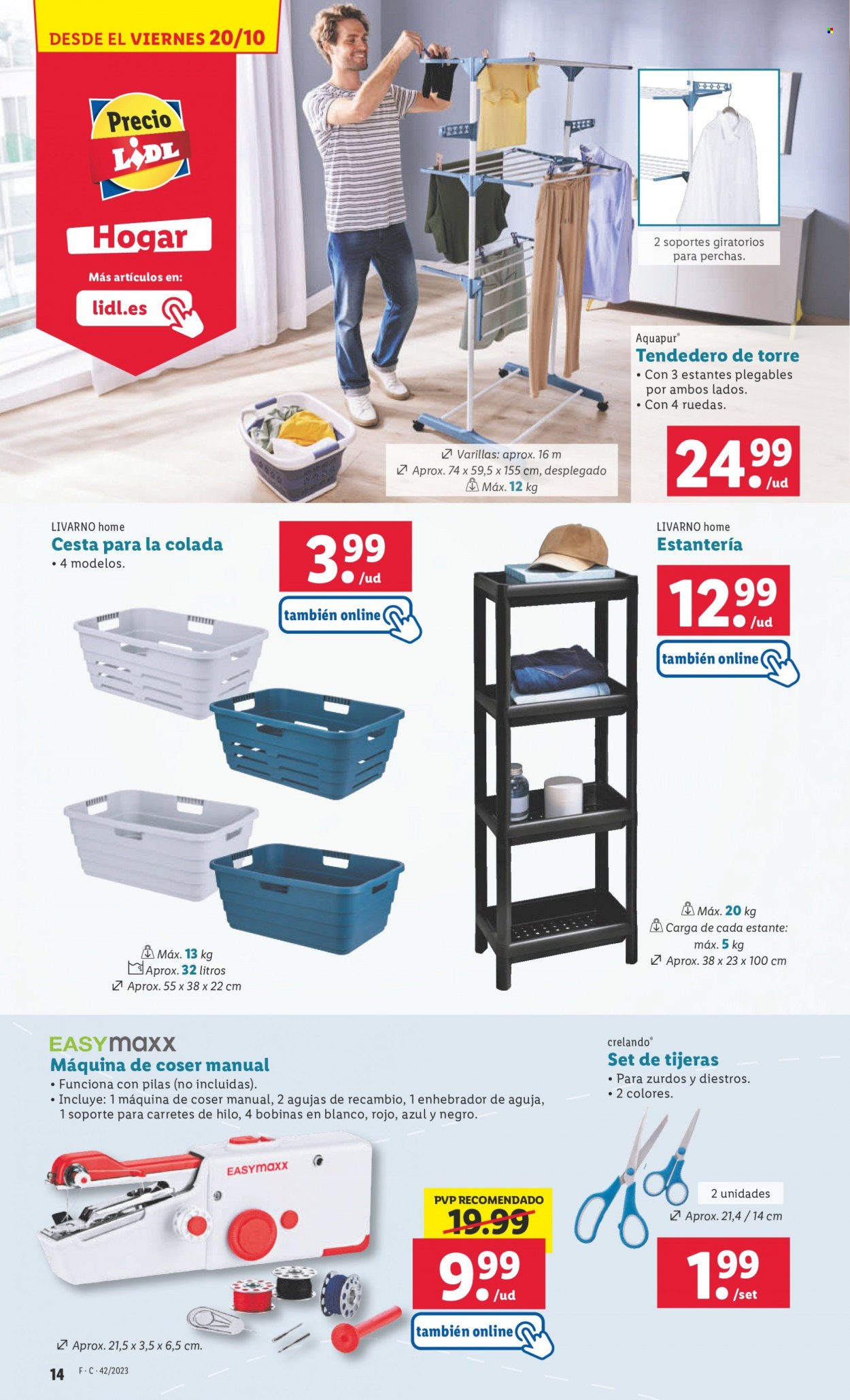 Folleto Lidl - 16/10/23 - 22/10/23. Página 42
