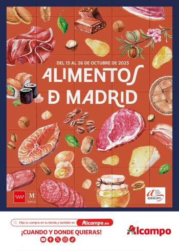 Folleto actual Alcampo - 13/10/23 - 26/10/23.